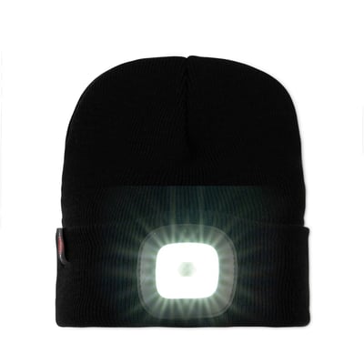 Knitted Beanie with LED