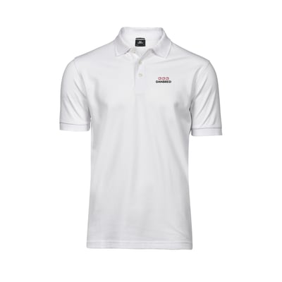 Poloshirt deluxe Mens, White