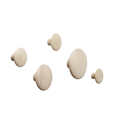 Dots Wood Hook. 5 pcs.