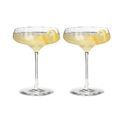 Bernadotte coupe cocktailglas, 2 stk