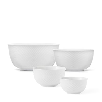 Rhombus bowls, 4 pieces.