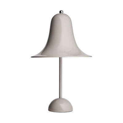 Pantop bordlampe, grå - 38cm
