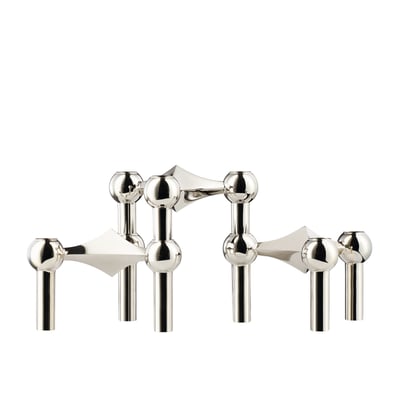 FABRIC Nail stands, 3 pcs. Chrome