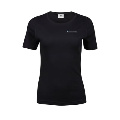 T-shirt deluxe in Black - Ladies