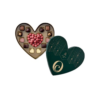 Green heart box 282g