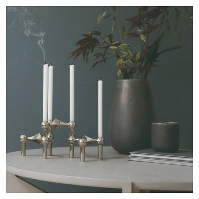 Nagel Candlesticks with Candles, 3 pcs