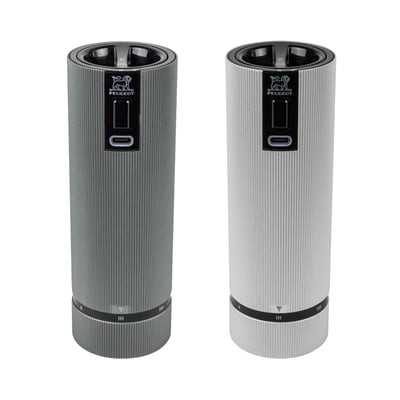 Line DUO electric grinder set, carbon/aluminium 15 cm.