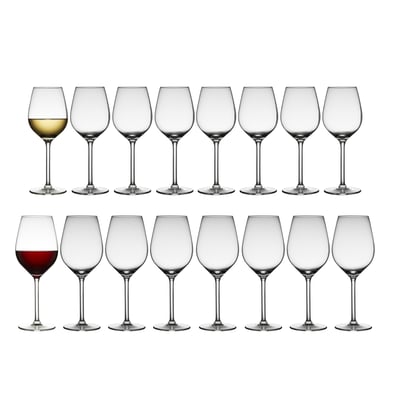 Lyngby Glas wine glasses 16 pieces, Jewel