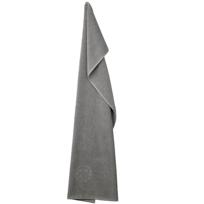 Damask towel, 50x100cm, grey