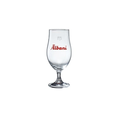 Glas (50/63 cl), Albani. Thur Pokal
