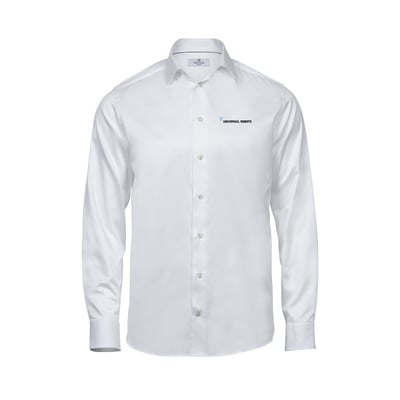 luxury shirt comfort fit, Mens White