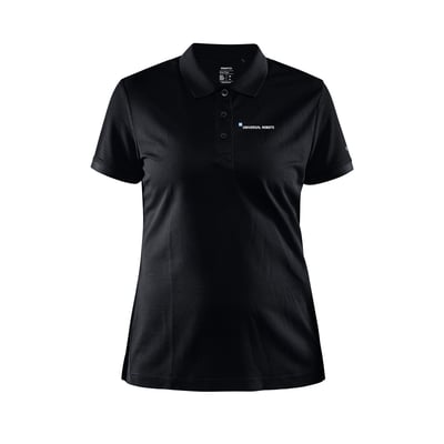 Core Unify Polo Shirt Womens, Black