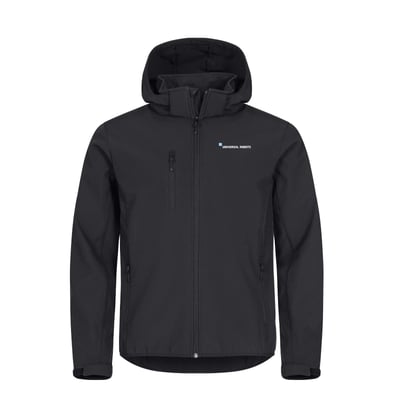 Classic Softshell Hoody Mens Black