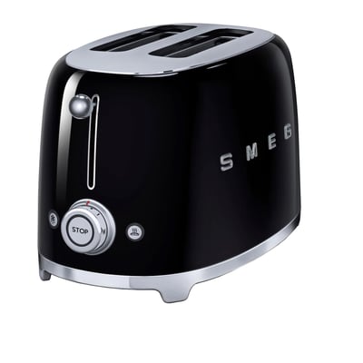 Toaster - 50's style, black