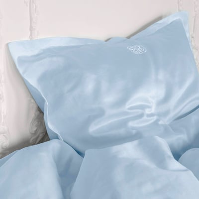 Bedding 2 sets of 4 pillows, light blue 200 cm