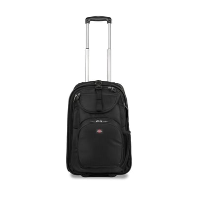 High Sierra trolley with detachable day pack, black