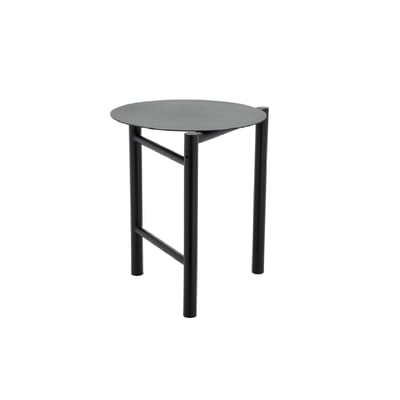 Disc stool, black