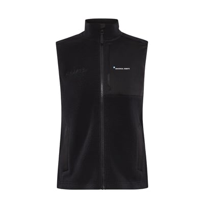 ADV Explore Pile Fleece Vest Black - Womens