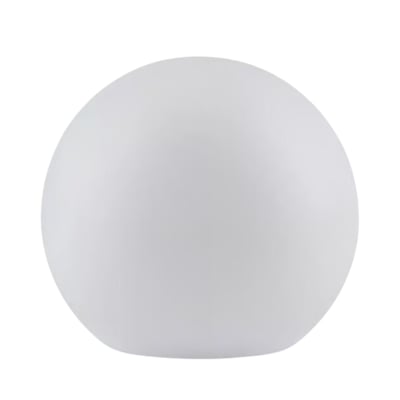 LED kuglelampe med solar 30x28 cm, hvid