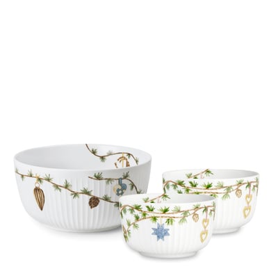 Hammershøi Christmas 3 pcs Bowls