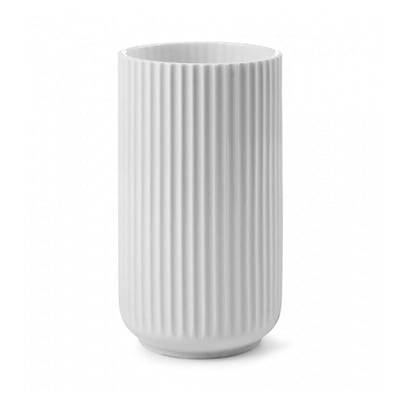 Lyngby vase white, 25 cm