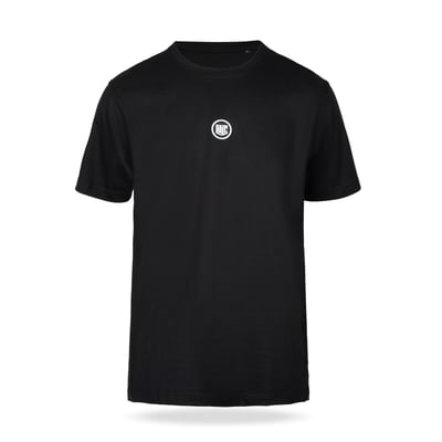 T-shirt i sort med oversize tryk - CULT