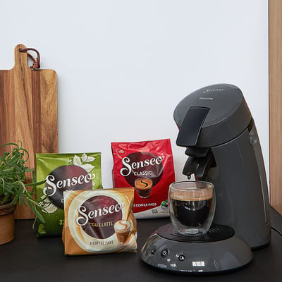 Senseo Philips kaffemaskine Original ECO med kaffepads (JDE-KAFFESAMP)