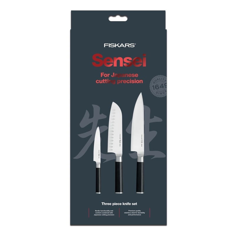 Sensei knivsæt 3 dele - Metz | Produkt
